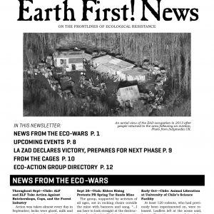 Earth First! Newsletter #29: Brigid/Winter 2018
