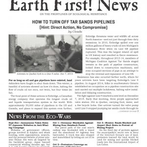 Earth First! Newsletter #21: Brigid/Winter 2016