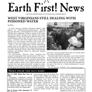 Earth First! Newsletter #14: Eostar 2014