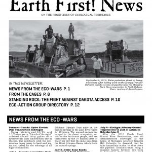 Earth First! Newsletter #24: Samhain/Fall 2016
