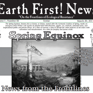 Earth First! Newsletter #3: Eostar 2011