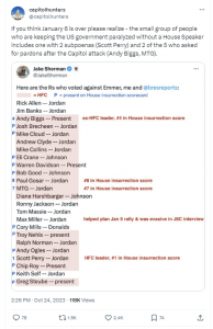 Twitter screenshot of House Freedom Caucus